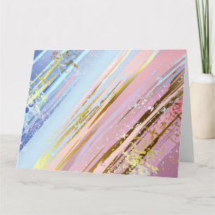 Textured Pink Background Karte