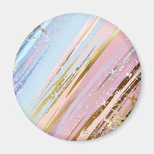 Textured Pink Background Magnet