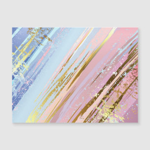 Textured Pink Background Magnetkarte