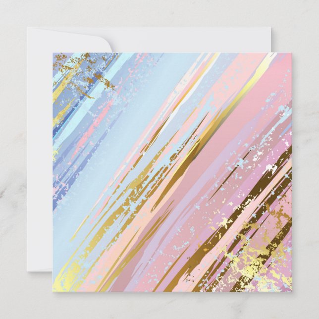 Textured Pink Background Mitteilungskarte (Vorderseite)