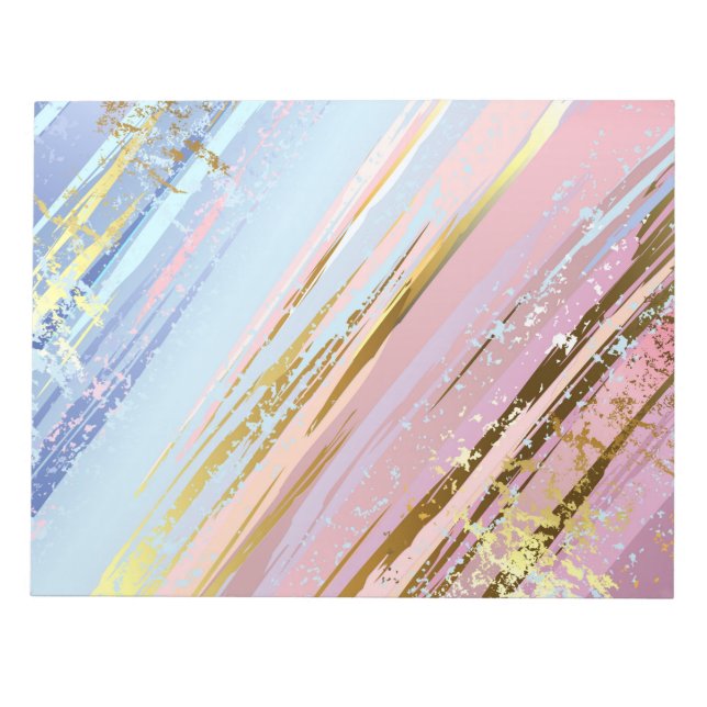 Textured Pink Background Notizblock (Vorderseite)