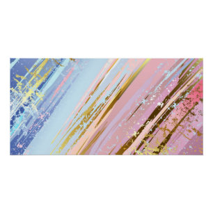 Textured Pink Background Poster