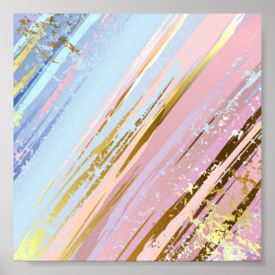 Textured Pink Background Poster