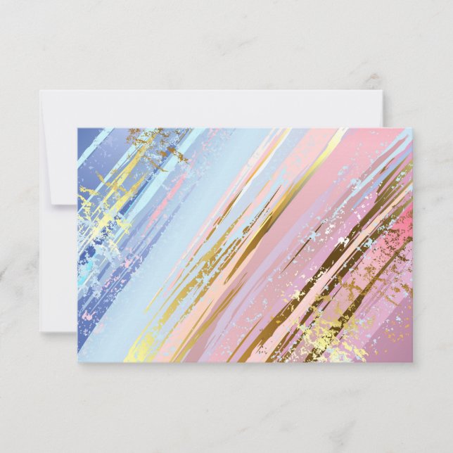 Textured Pink Background Save The Date (Vorderseite)