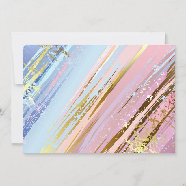 Textured Pink Background Save The Date (Vorderseite)