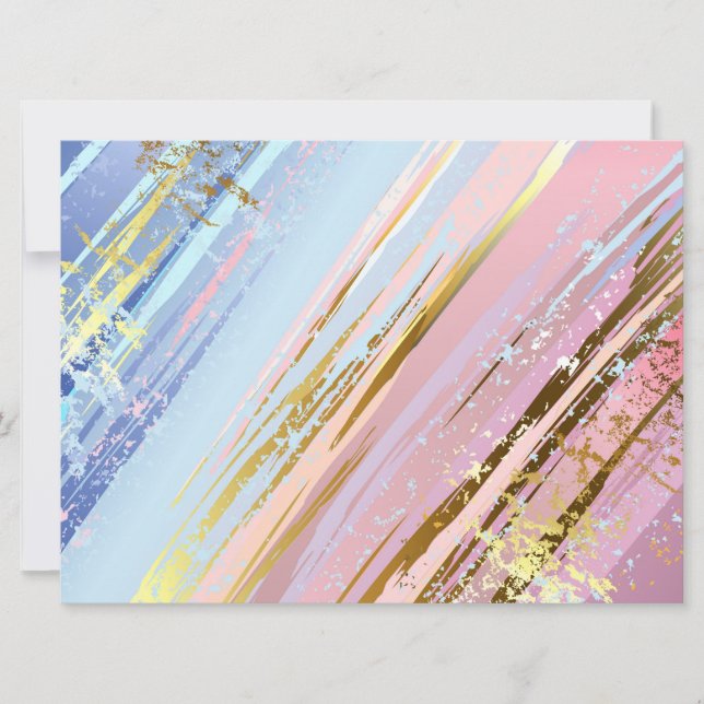 Textured Pink Background Save The Date (Vorderseite)