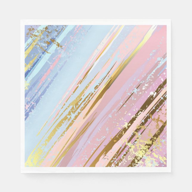 Textured Pink Background Serviette (Vorderseite)