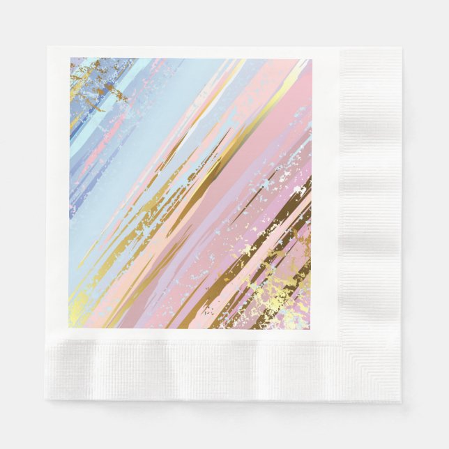 Textured Pink Background Serviette (Vorderseite)