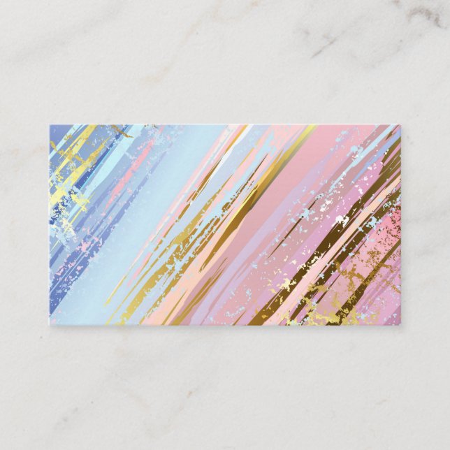 Textured Pink Background Treuekarte (Vorderseite)