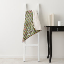 Textured Pointillism Grid Pattern Artwork Sherpadecke