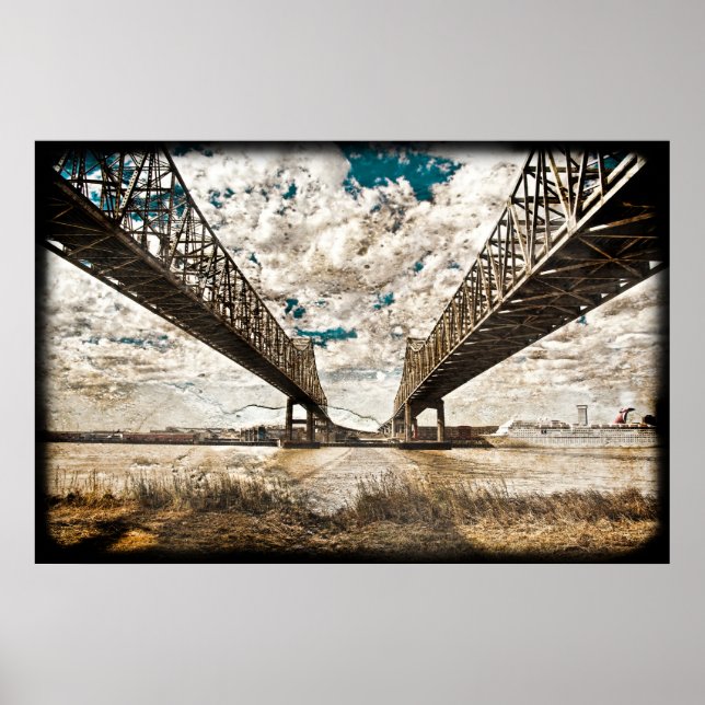 Textured Twin Span Poster (Vorne)
