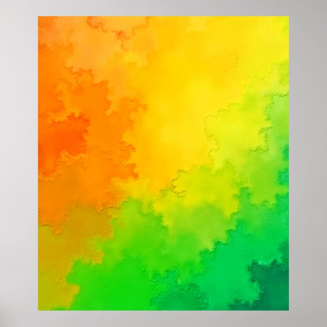 Texturfarbenmischung Poster (Vorne)