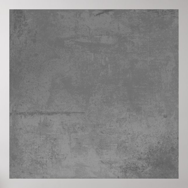 texturiert24 GRAY CONCRETE TEXTURED HINTERGRUND Poster (Vorne)