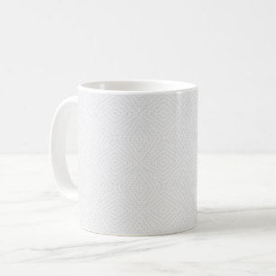 Texturiert massiv weiß. kaffeetasse