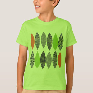Texturierte Blätter 02 T-Shirt