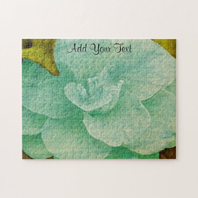 Texturierte Blume von Shirley Taylor Puzzle (Horizontal)