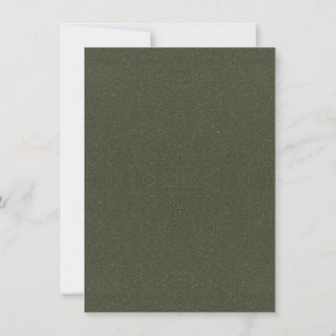 Texturierte Green Flat Note Card - Anpassbar Mitteilungskarte