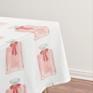 Texturierte handgezeichnet Bridal Flasche Tischdecke