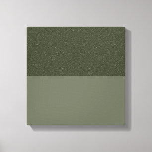 Texturierte Moosgrün gegrundete Canvas Print (Cust Leinwanddruck