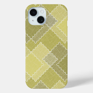 Texturierte Patchwork-Patches mehrfarbige Flecken Case-Mate iPhone Hülle