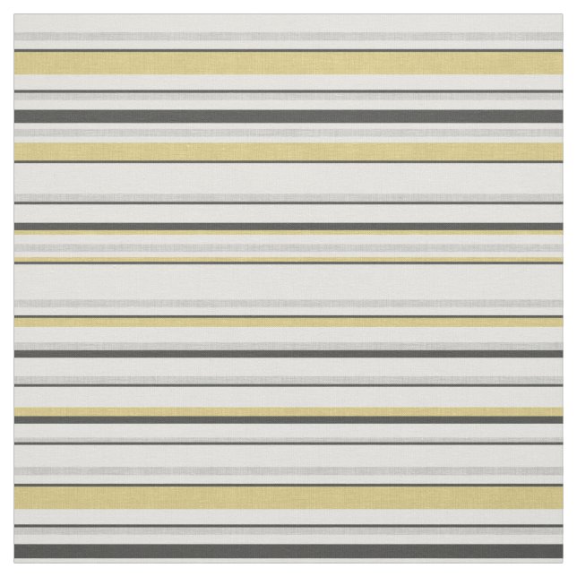 Texturierte Streifen Muster. Schwarz, Senf, grau Stoff (Muster)