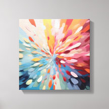 Texturierte Wandkunst, Abstrakt