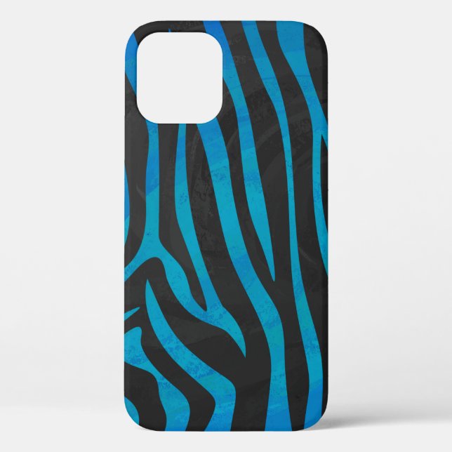 Texturierte Zebra Muster Case-Mate iPhone Hülle (Rückseite)