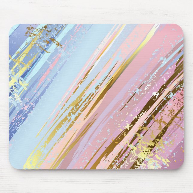 Texturierter rosa Hintergrund Mousepad (Vorne)