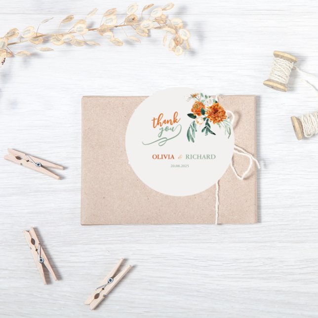 Texturiertes Boho-Pampasgras-Hochzeit  Geschenkanhänger (Von Creator hochgeladen)
