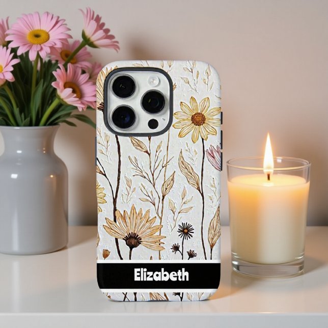 Texturiertes Impasto Abstraktes Smartphone Case-Mate iPhone Hülle (Von Creator hochgeladen)