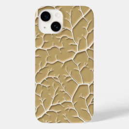 Texturiertes Khaki-Ast-iPhone-Case für Stil Case-Mate iPhone 14 Hülle