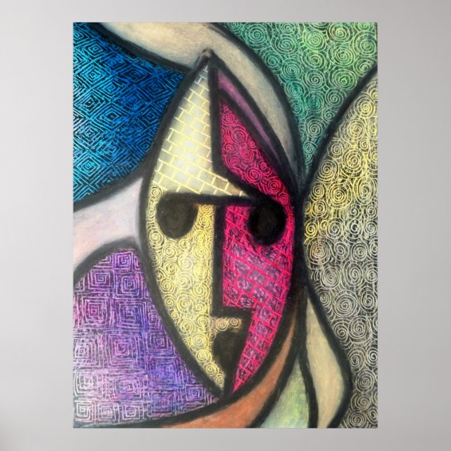 Texturmaske Poster (Vorne)