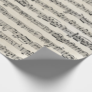 Texturmusik Geschenkpapier