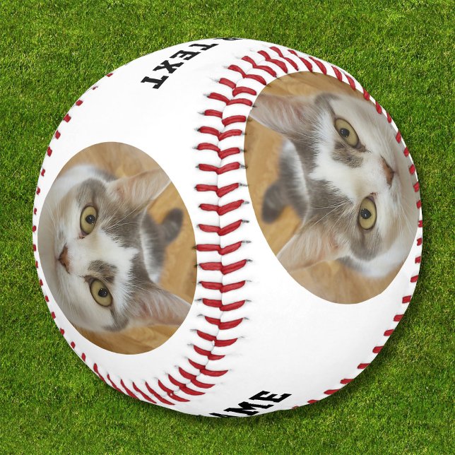 Textvorlage für benutzerdefinierte Fotos Personali Baseball (Von Creator hochgeladen)