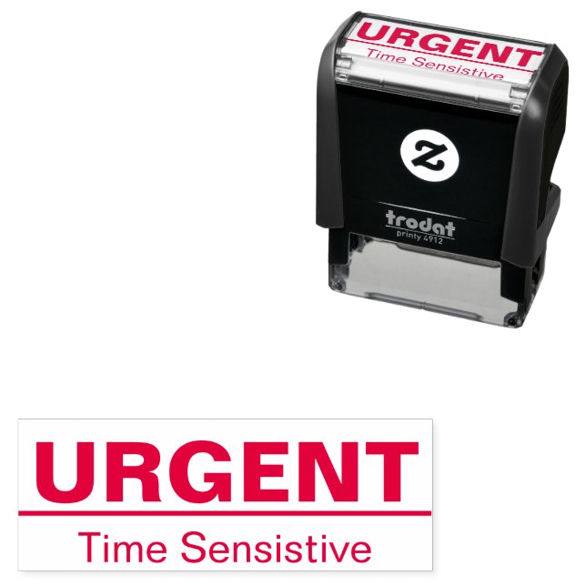 Textvorlage für die Sensitive Zeit Permastempel (Beispiel)