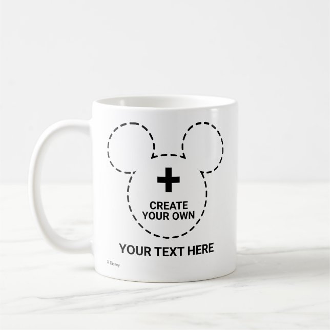 Textvorlage Kaffeetasse (Links)