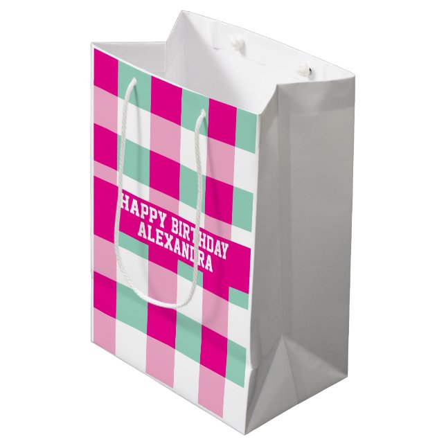 Textvorlage Mittlere Geschenktüte (Vorderseite Schrägansicht)