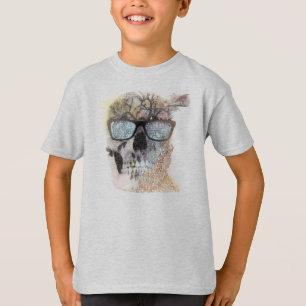 Texty Schädel T-Shirt