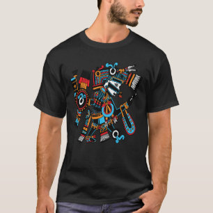 Tezcatlipoca - Rauchen SpiegelLord of Night Sky T-Shirt