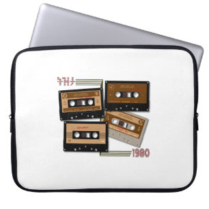 Tezeta Retro-Tunes Kassette Laptopschutzhülle