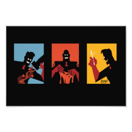 TF2 RED Medical Triptych Art Print Fotodruck