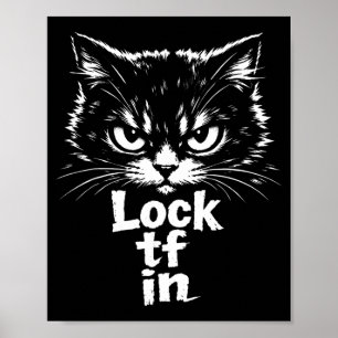 TF in Katze sperren Poster