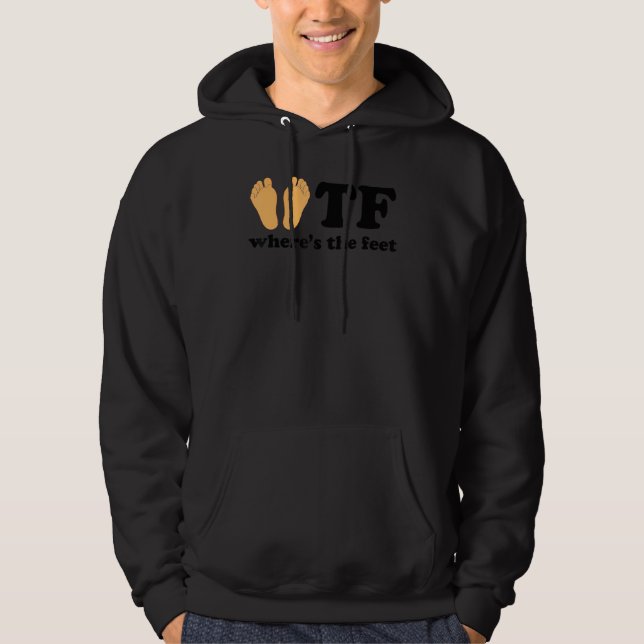 Tf Where's The Feet Hoodie (Vorderseite)