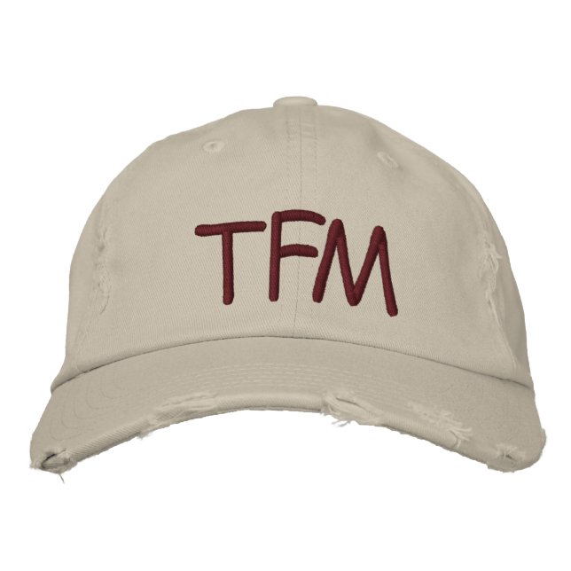 TFM Ragged Cap Bestickte Kappe (Vorderseite)