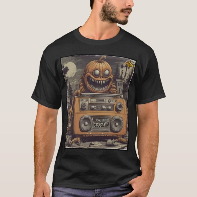 TFTC3 PUMPKIN-BOOMBOX-T-SHIRT T-Shirt (Vorderseite)