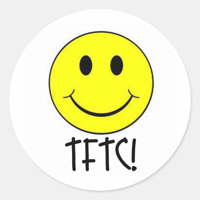 TFTC mit Runder Aufkleber (Vorderseite)