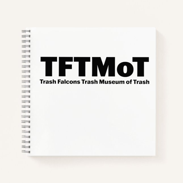 TFTMoT Skizzenbuch  Notizbuch (Vorderseite)
