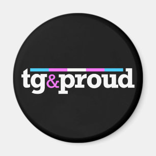 Tg&proud schwarzer Magnet
