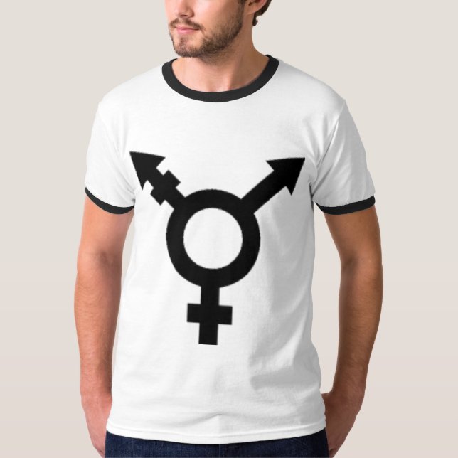 tg-Symbolschwarzes T-Shirt (Vorderseite)