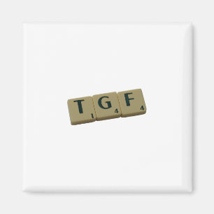 TGF Letter Tiles Magnet